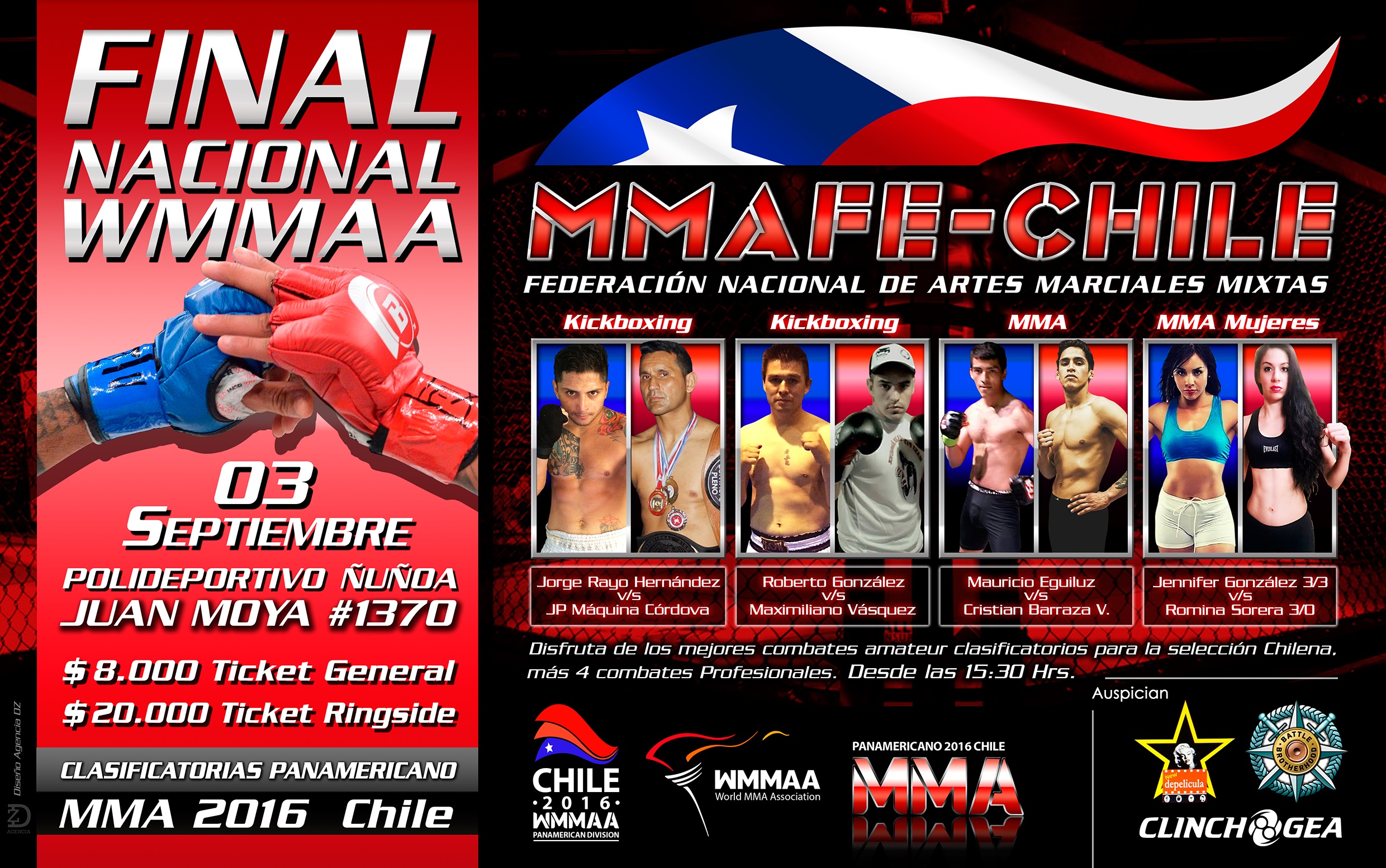 Federación de Artes Marciales Mixtas conocerá al equipo nacional que