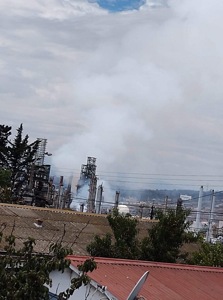 Alarma en Concón por incidente en refinería: ENAP descartó heridos o daños medioambientales