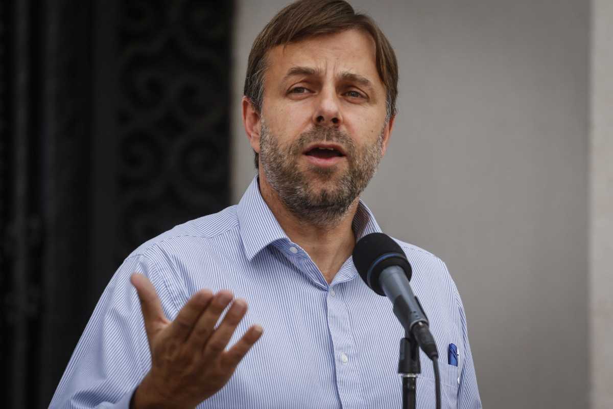 German Codina e Izkia Siches realizan punto de prensa