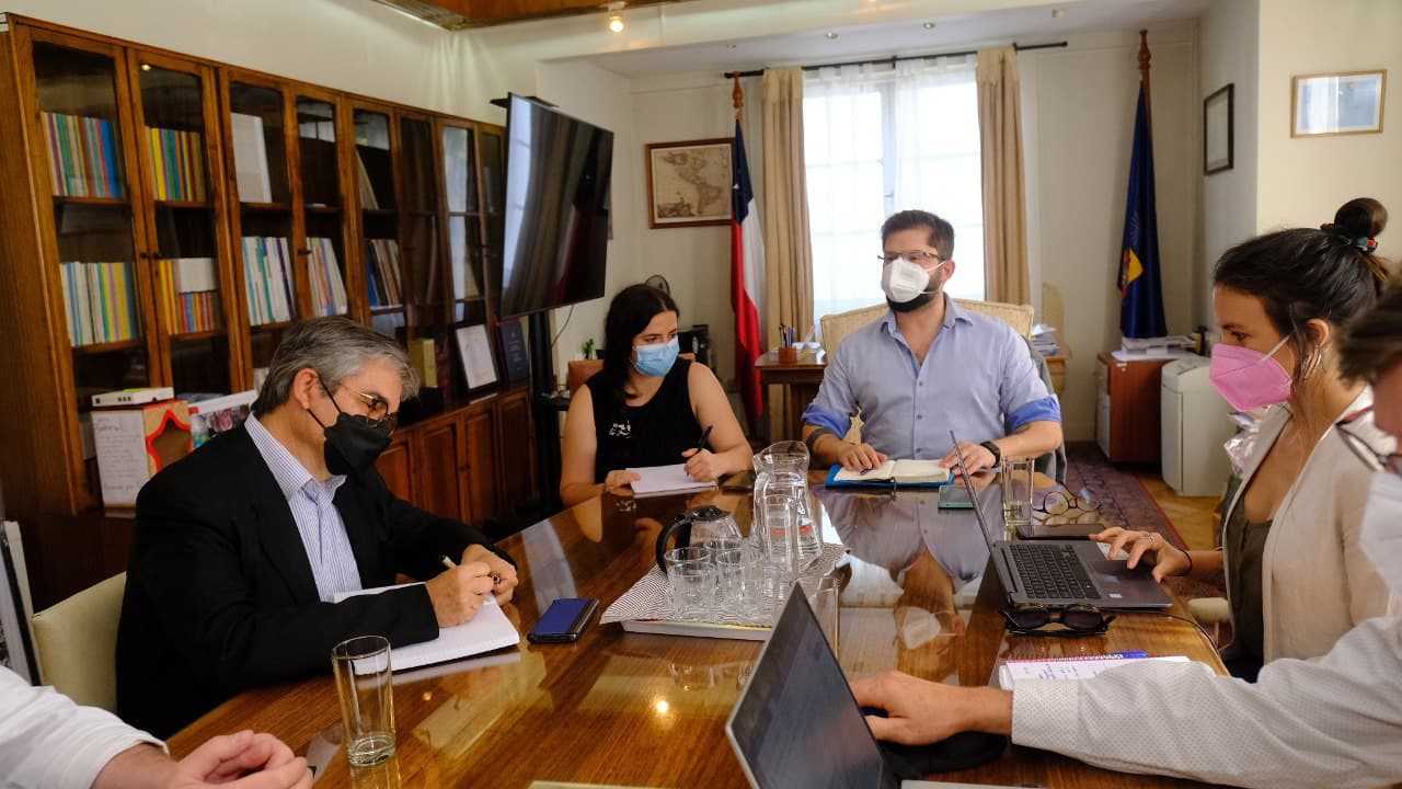 REUNION BORIC FUTURO COMITE POLITICO