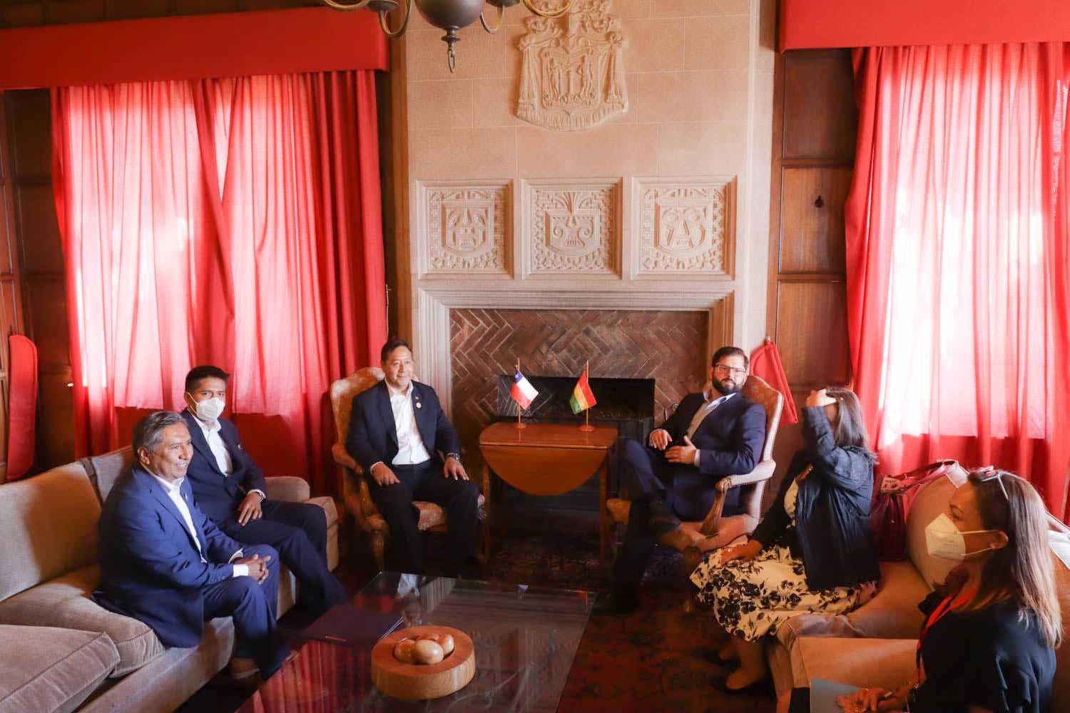 reunion_bilateral Boric Arce