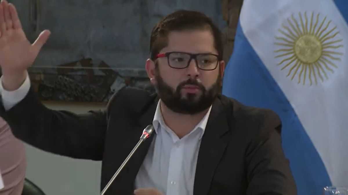 Boric empresarios argentinos