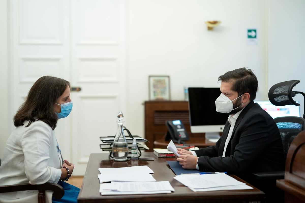 Reunion Canciller Presidente x Silala