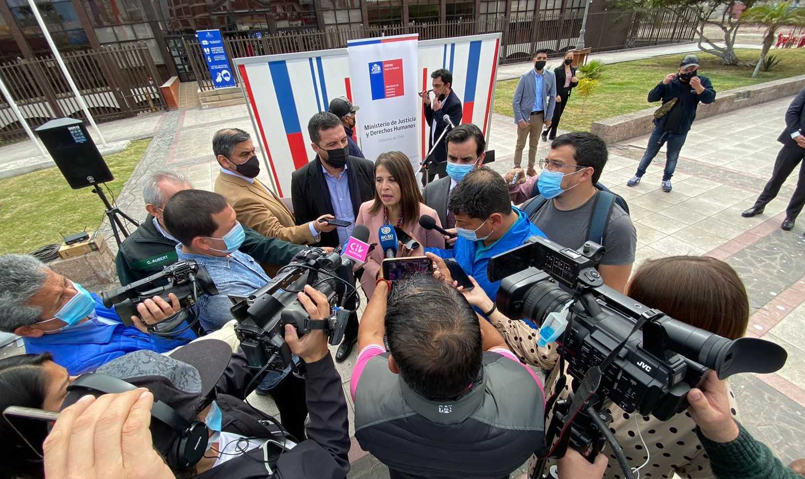 Min Justicia Iquique 22-08-22