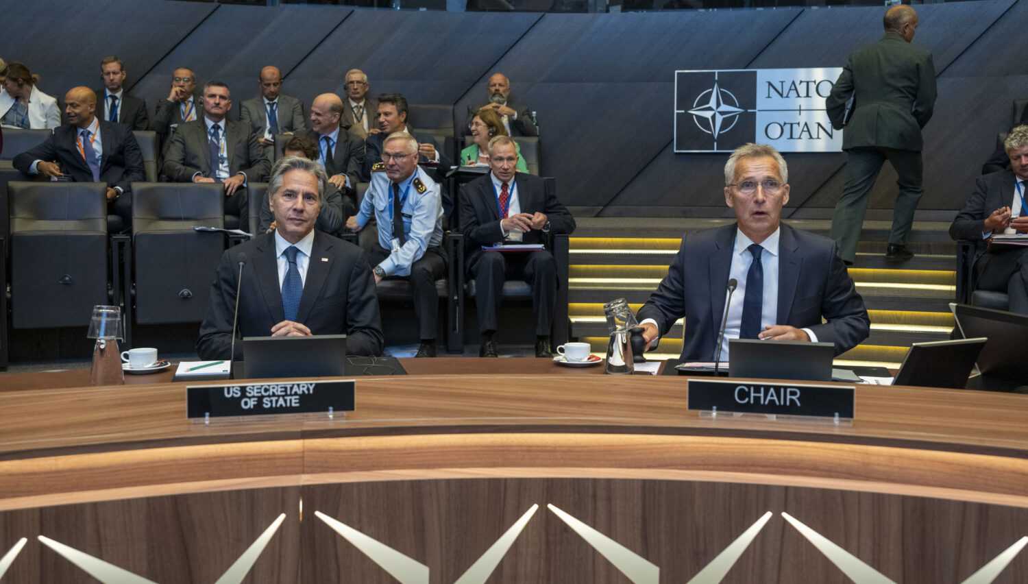 US Secretary of State visits NATO