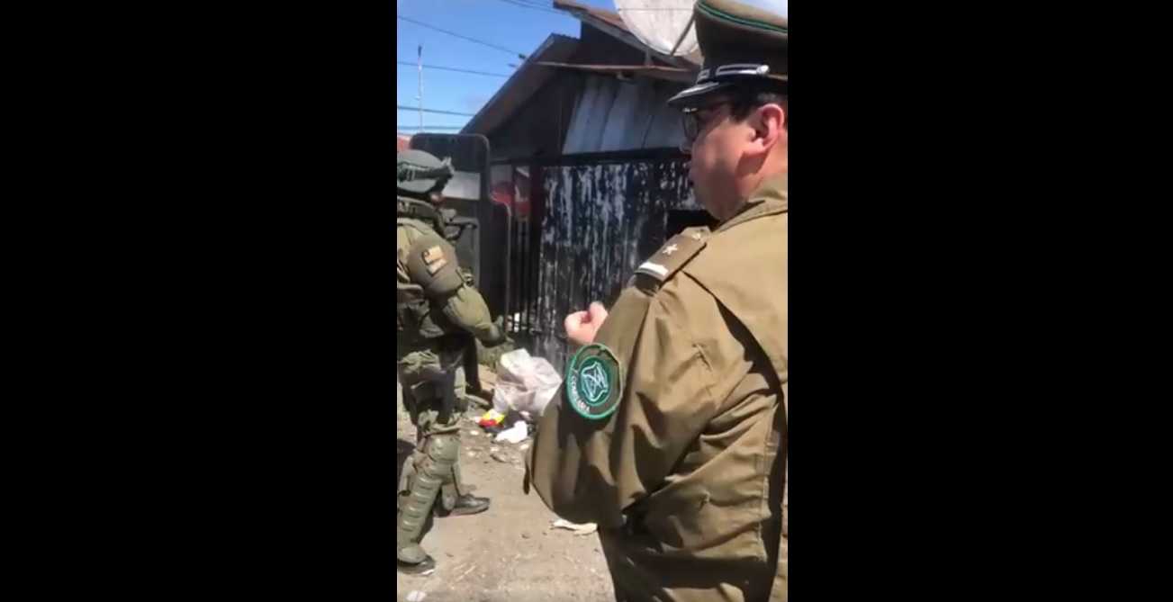 carabinerosatacadosenpto montt