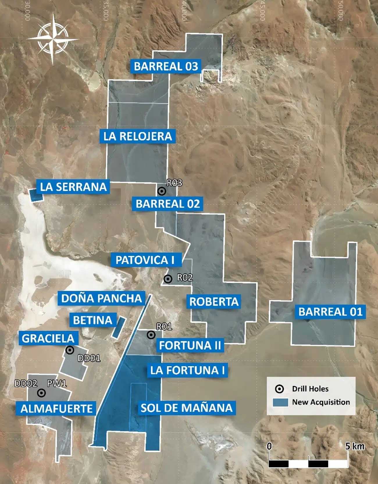 MAPA LITIO ARGENTINA