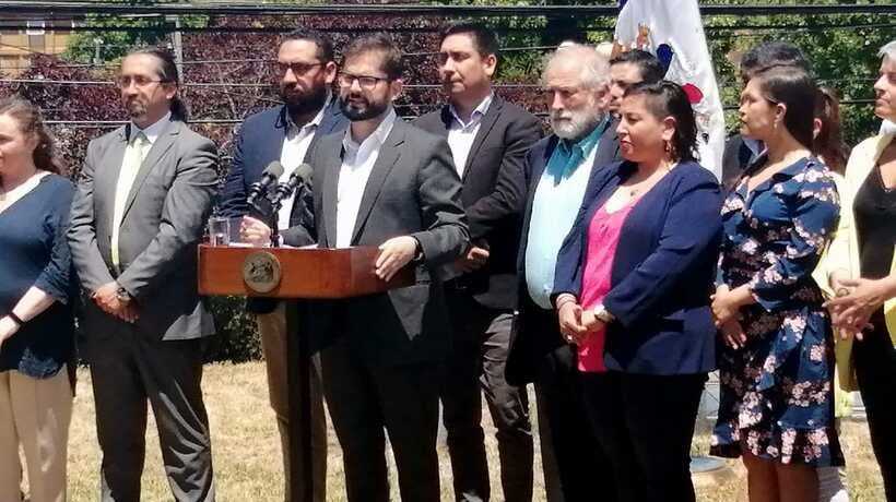 Boric Los Ríos enero 2023