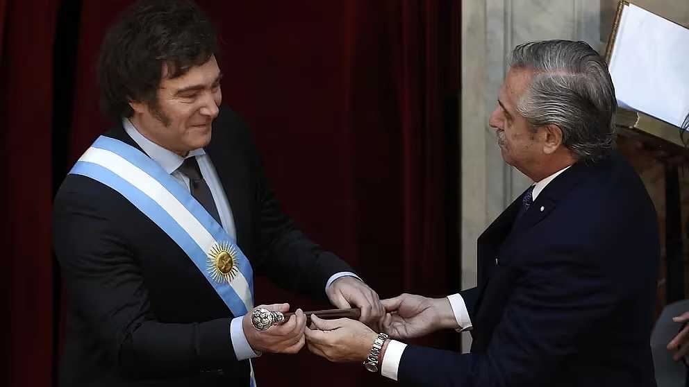 Cambio de mando presidencial en Argentina