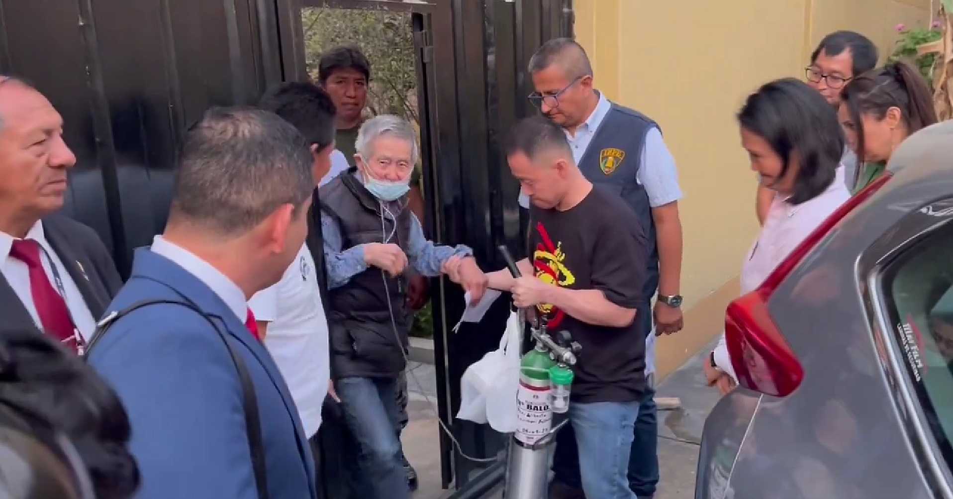 Excarcelación de Alberto Fujimori 06-12-2023