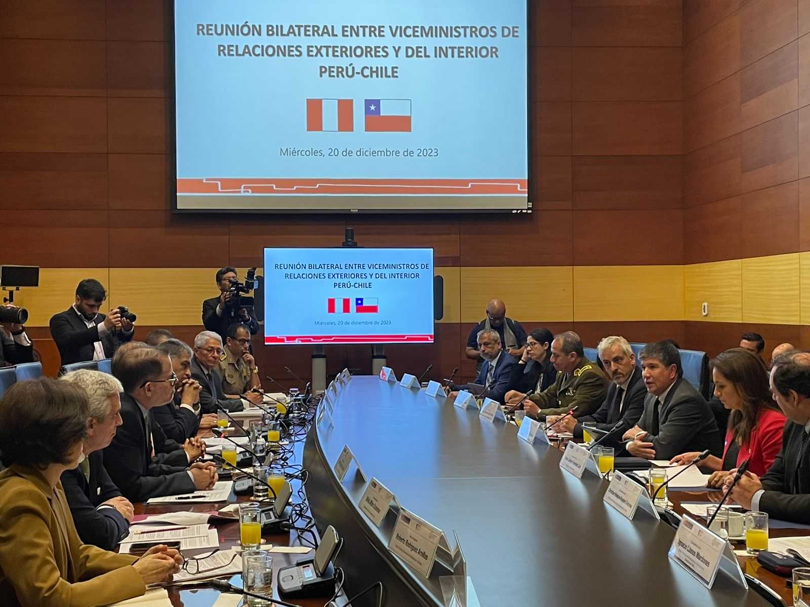 Reunión Bilateral Chile-Perú