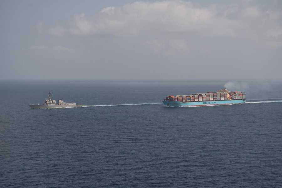 US Navy Maersk huties