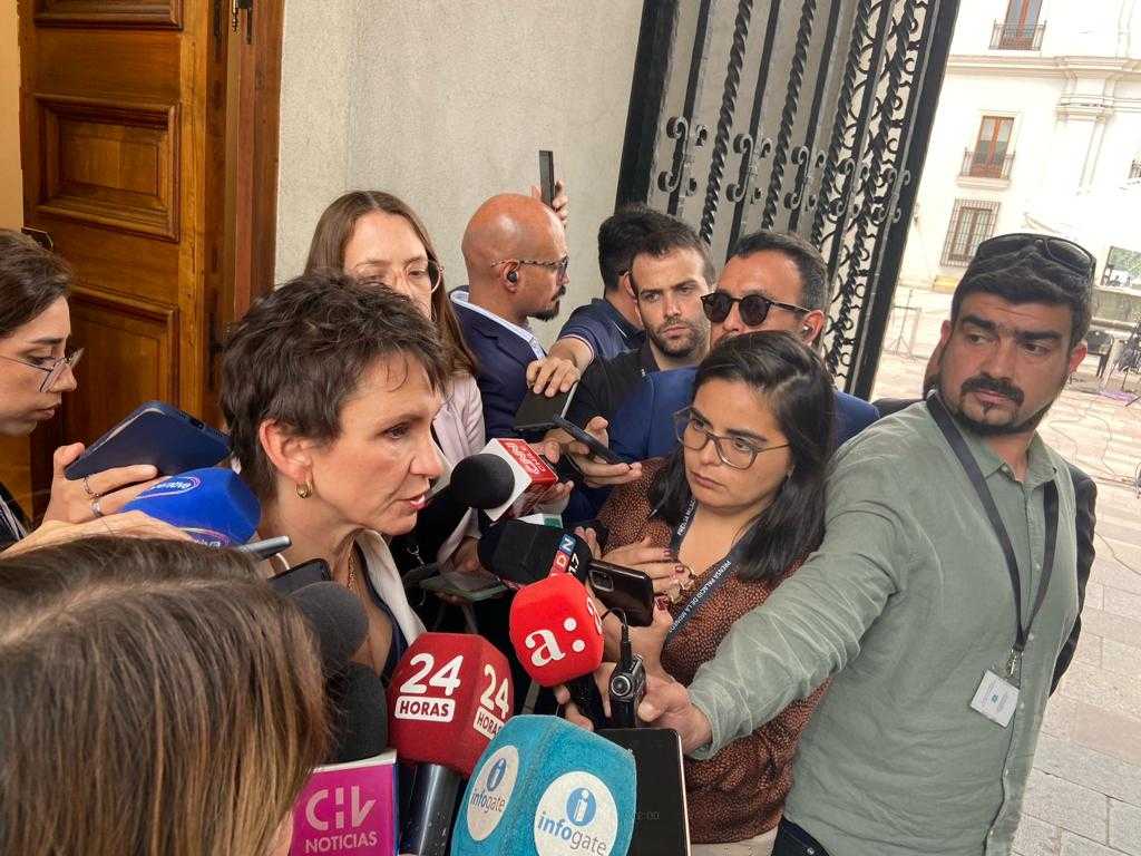 Ministra Carolina Tohá La Moneda 12-01-2024