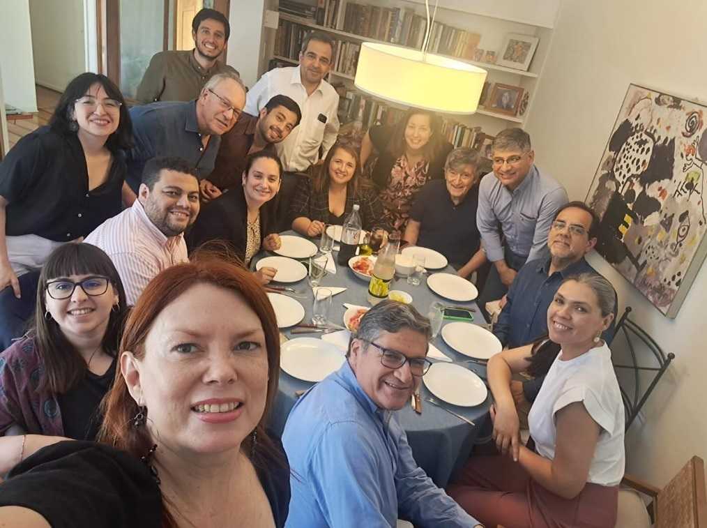 Reunión oficialismo casa Tomás Hirsch 11-01-2024