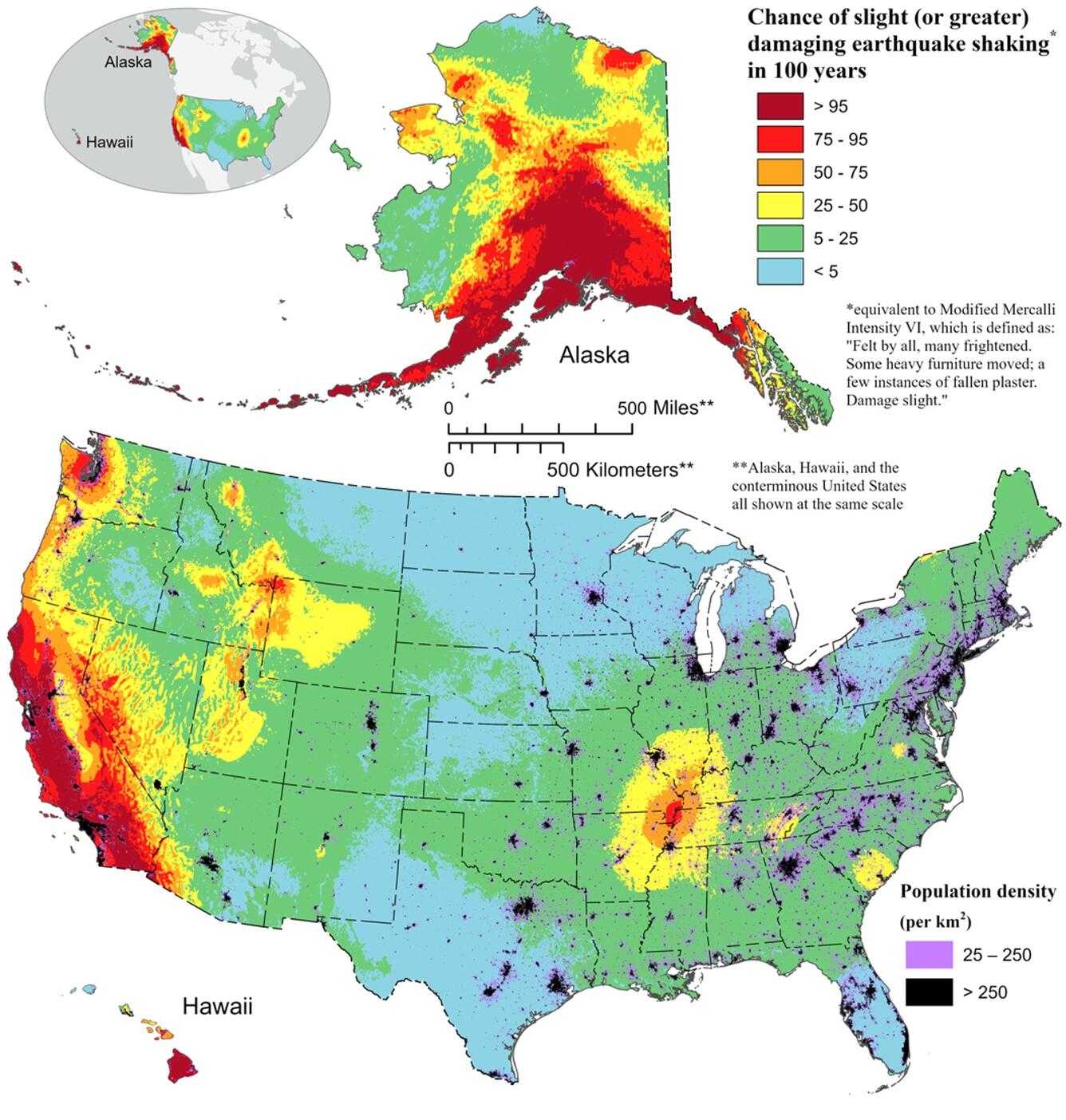 mapa terremotos usa2024
