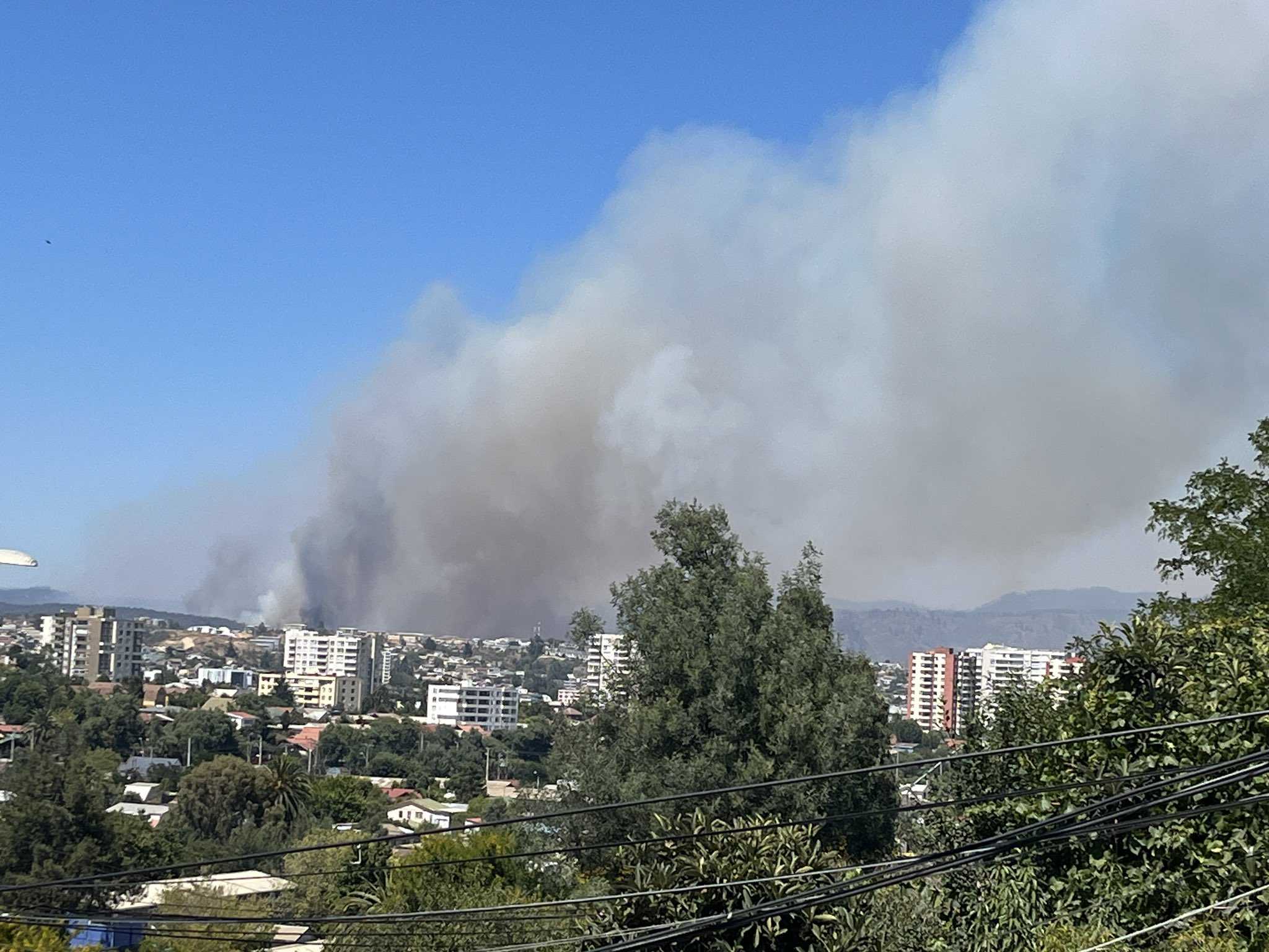 Incendio forestal