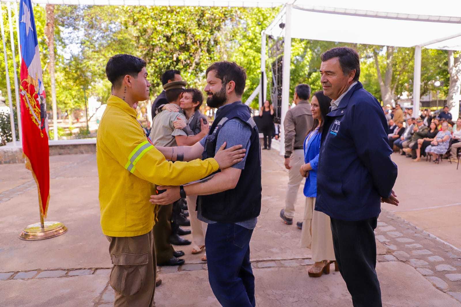 Pdte Boric Dia del Brigadista - Foto Minagri Maule