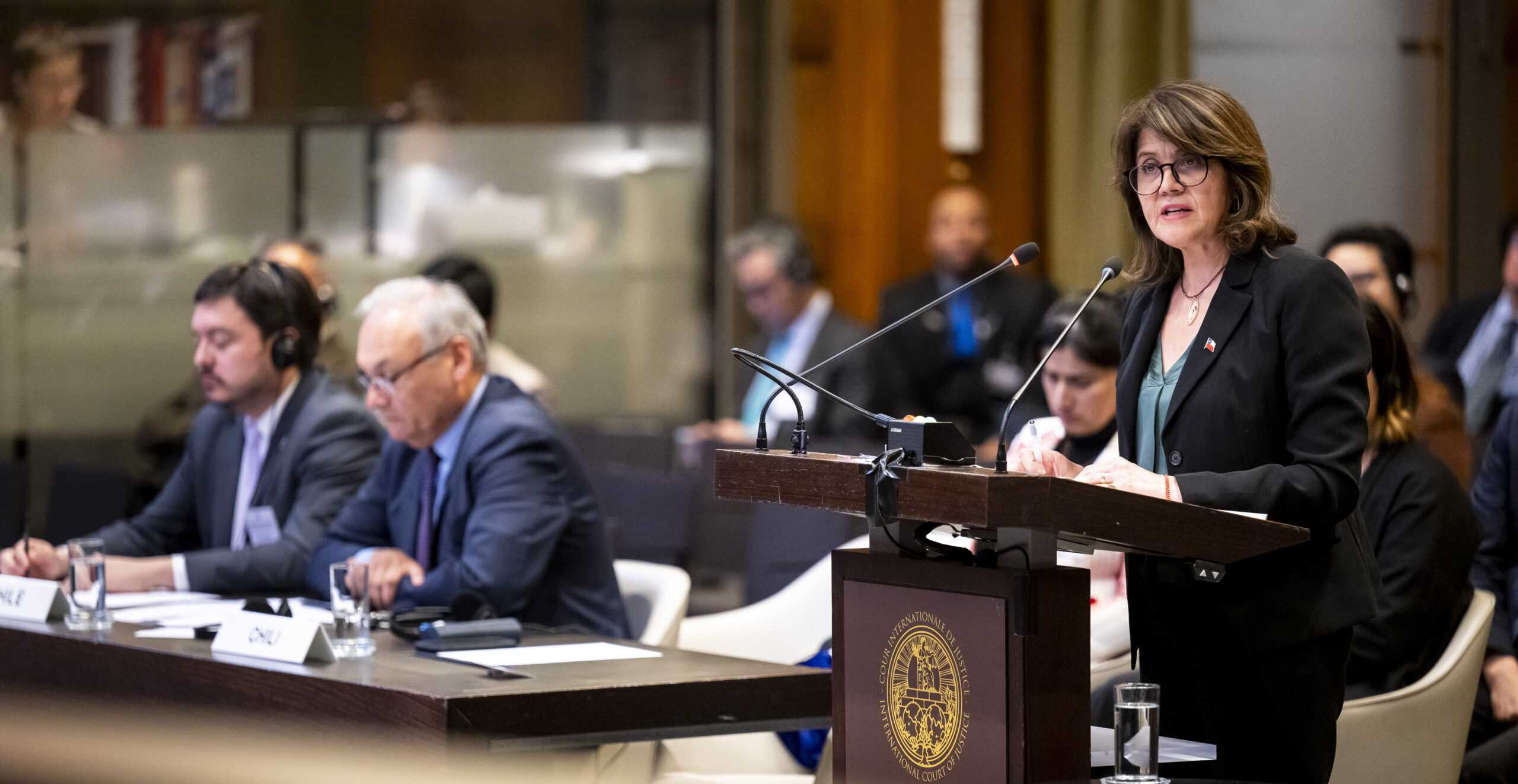 Ximena Fuentes CIJ La Haya 20-02-2024