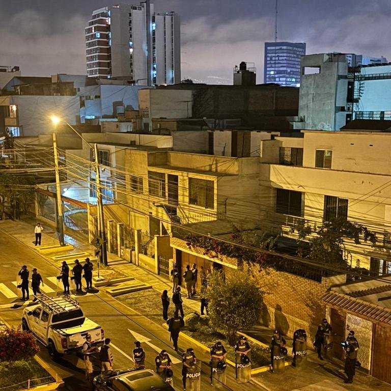 Allanamiento de casa de la presidenta de Perú, Dina Boluarte