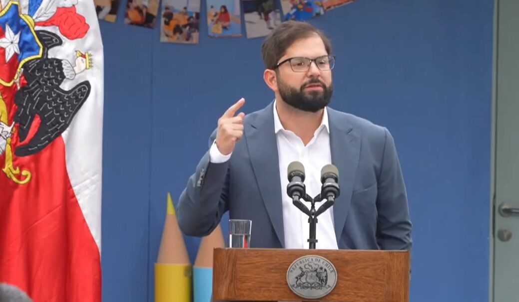 Gabriel Boric inauguración año escolar Quilpué 06-03-2024