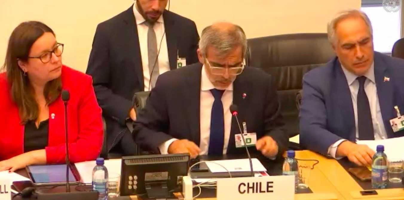 Ministro Luis Cordero DDHH ONU Ginebra 05-03-2024