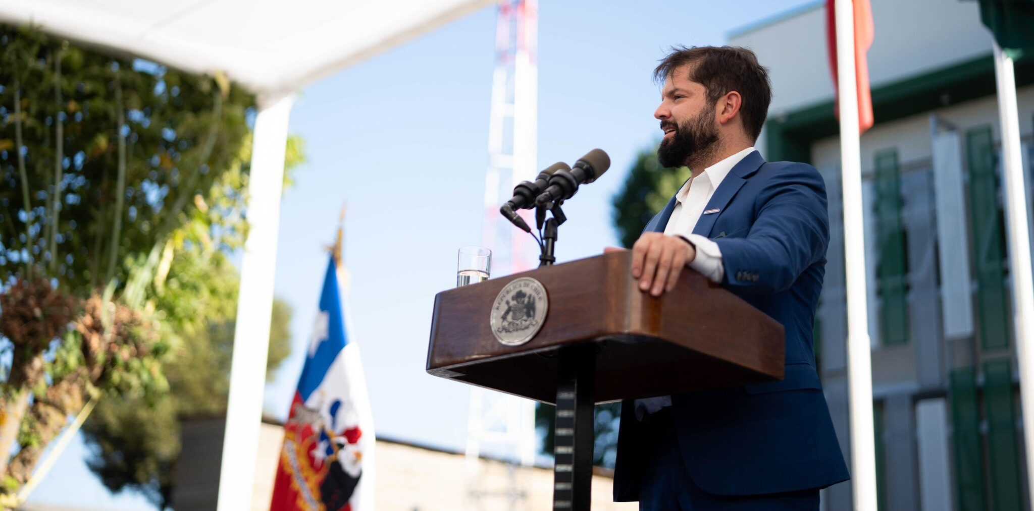 Pdte Gabriel Boric Comisaría Longaví 11-03-2024