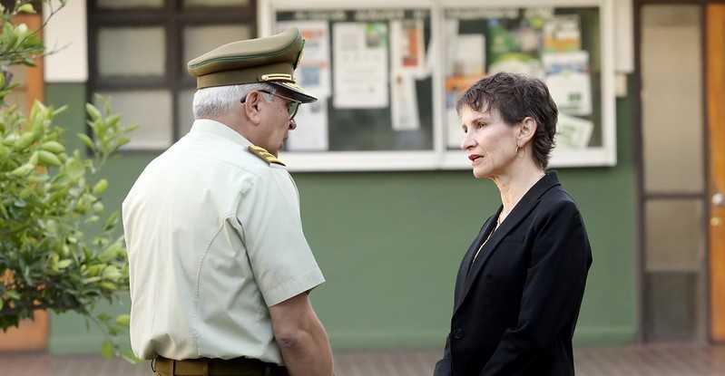 General Ricardo Yáñez y ministra Carolina Tohá