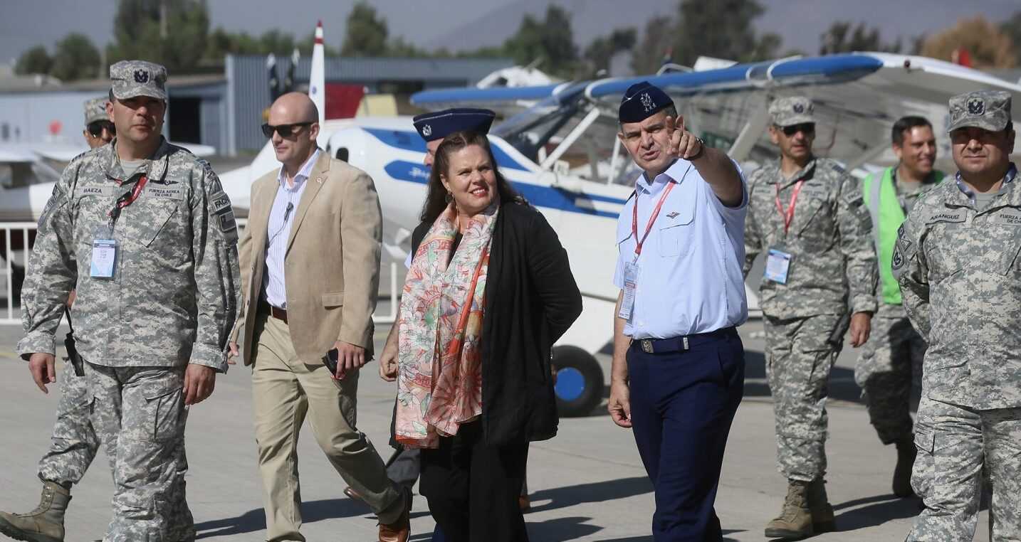Dia de la Prensa FIDAE 2024 ministra Maya Fernández 08-04-2024