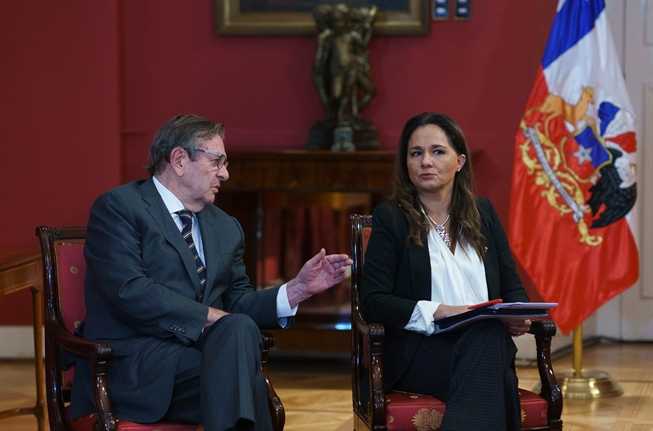 Gloria de la Fuente y Jaime Gazmuri