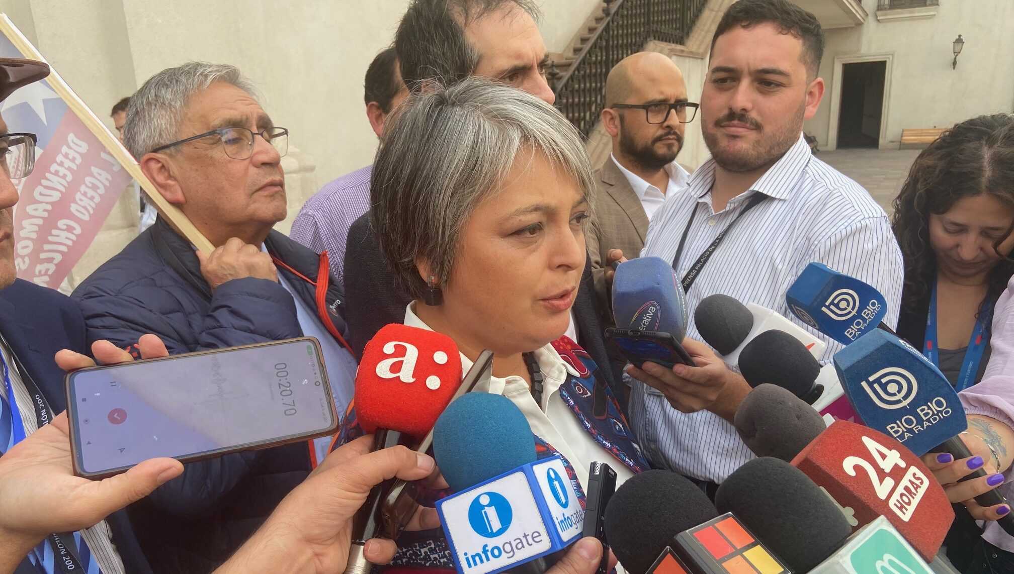 Ministra del Trabajo Jeannette Jara