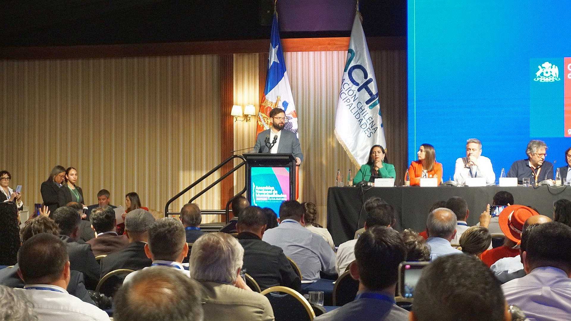 Pdte Boric Asoc Chilena de Municipalidades 04-04-2024