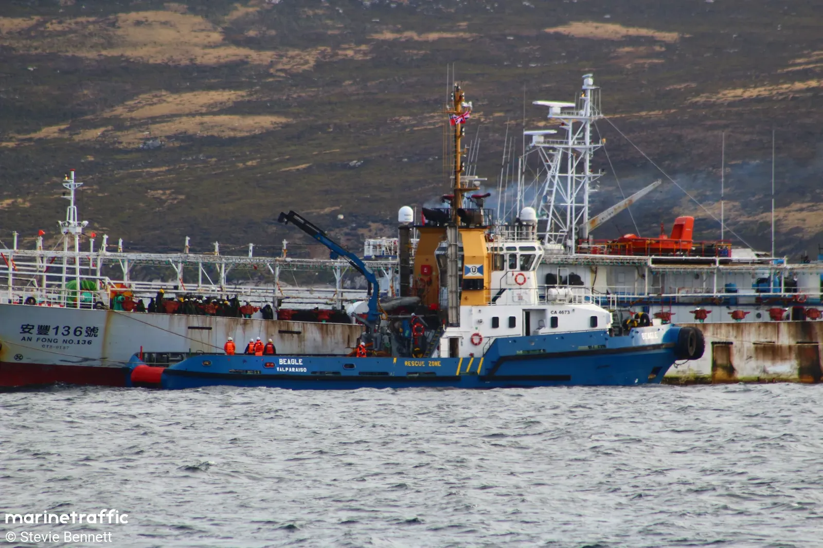 RAM Beagle Islas Falkland 10-04-2024