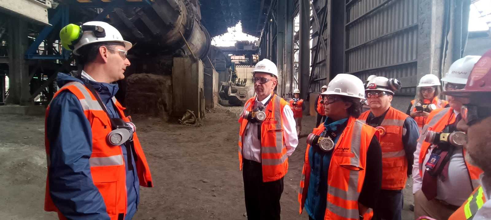 Comisión de Minería en Fundición de Paipote