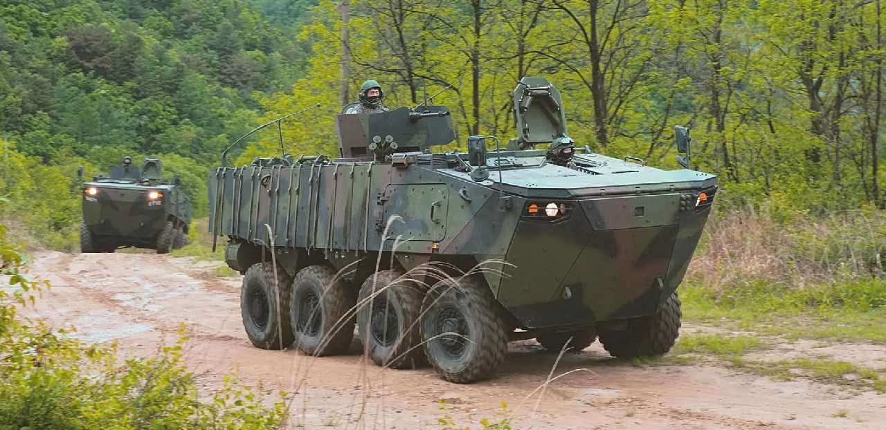 Blindado coreano para Ejército del Perú