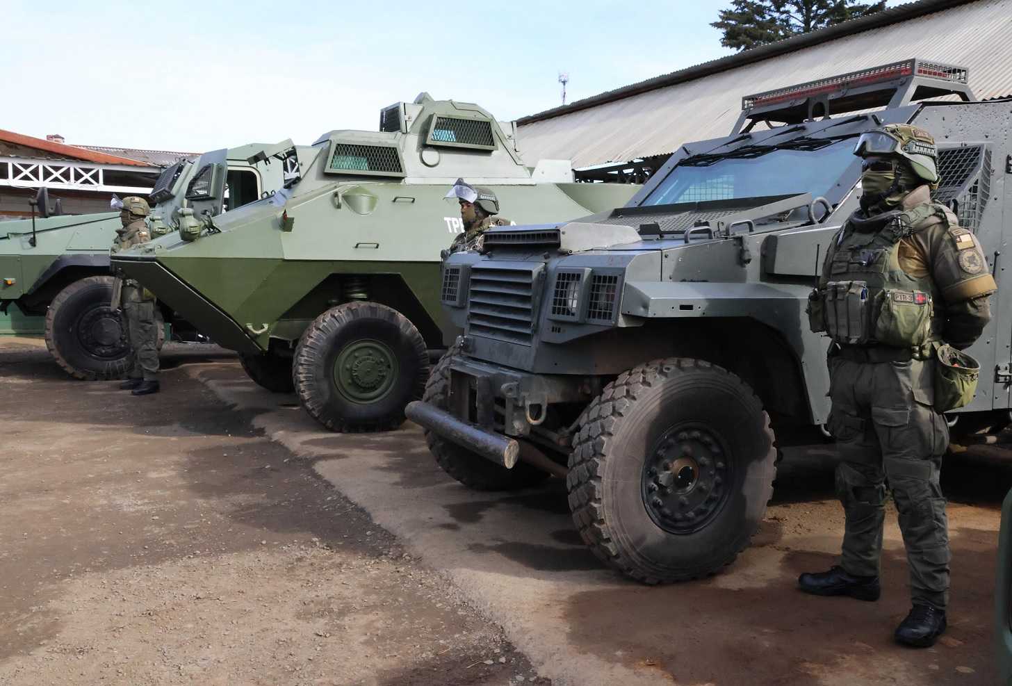 Blindados carabineros Arauco 24-05-2024