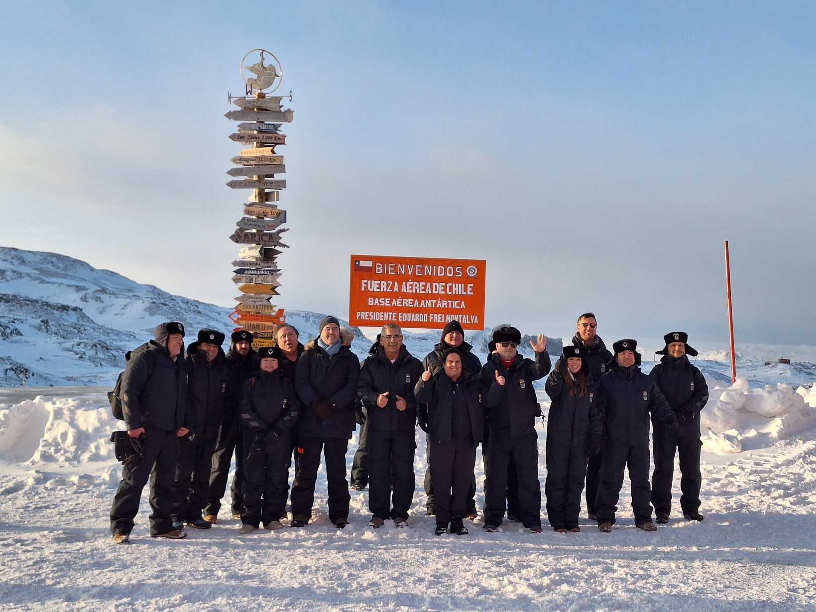 Cámara y MinDef sesionan en la Antártica 23-05-2024
