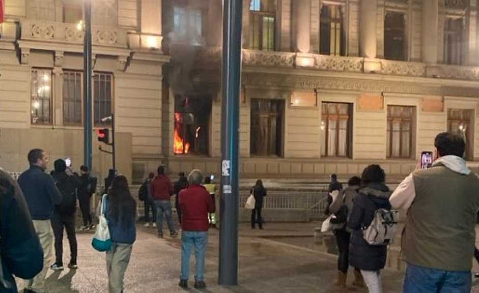 Incendio Corte Suprema 13-05-2024