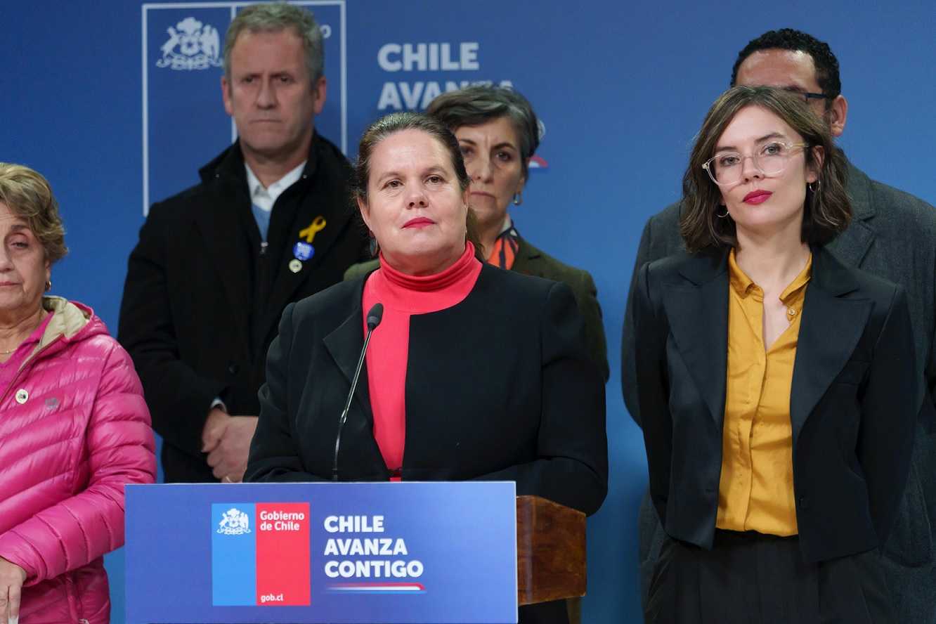 Ministra de Defensa Maya Fernández La Moneda 10-05-2024