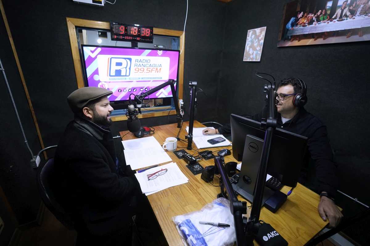 Pdte Gabriel Boric Entrevista Radio Rancagua 09-05-2024