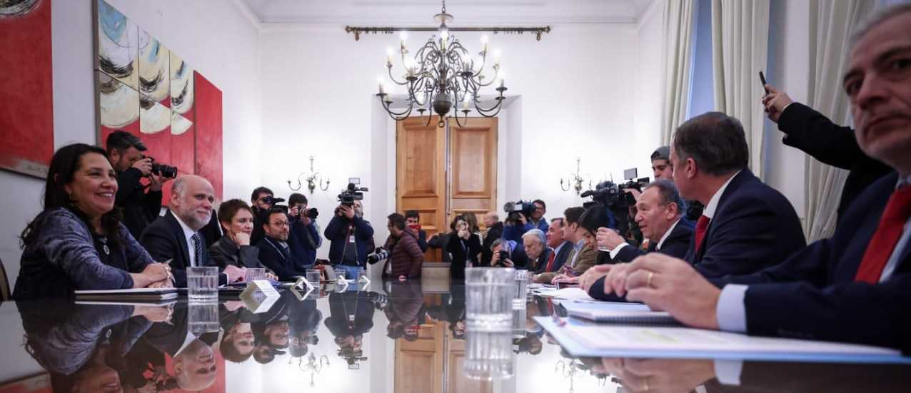 Reunión Mesas Congreso Gobierno La Moneda 10-05-2024