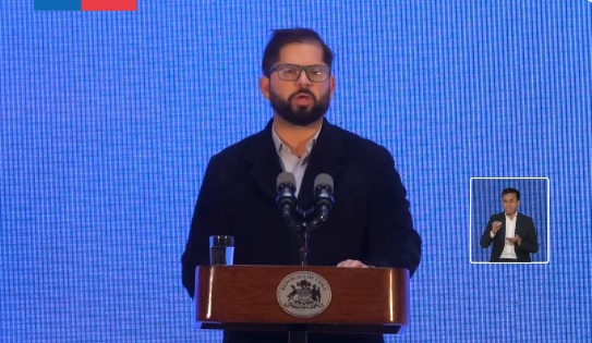 presidente Gabriel Boric