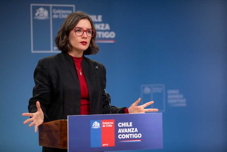 Ministra Camila Vallejo