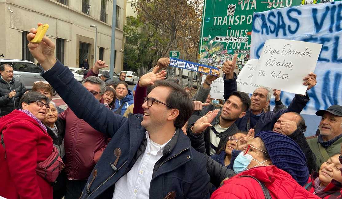 Felipe Ossandón candidatura a alcalde de Puente Alto 06-06-2024
