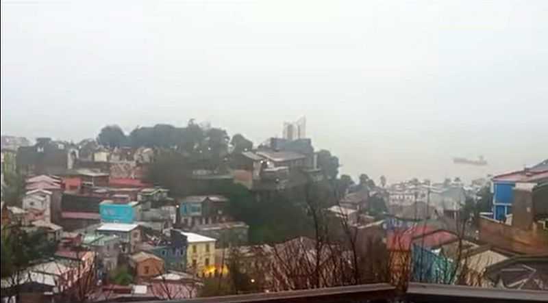 Frente mal tiempo Valparaiso 21-06-2024