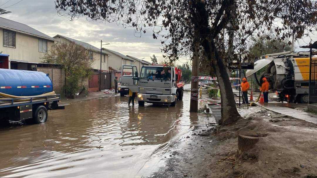 Inundación Delegación Presidencial RM