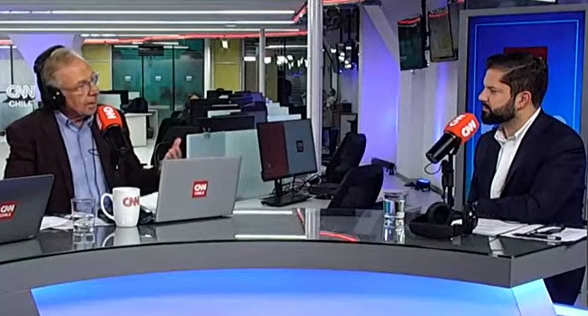 Pdte Gabriel Boric Entrevista CNN Radio 07-06-2024