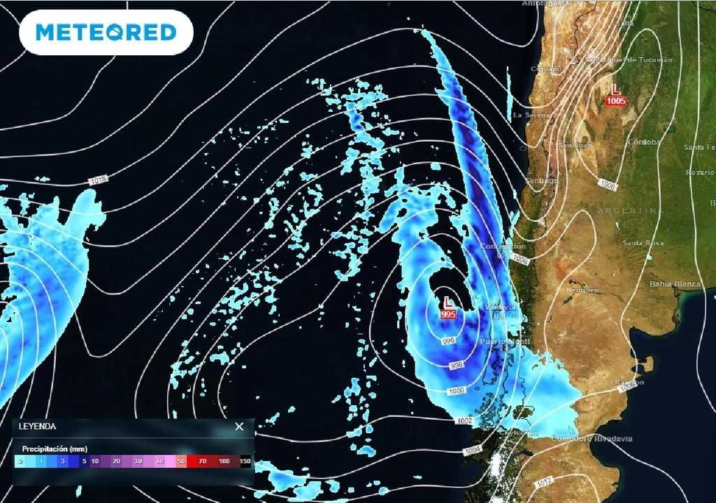 sistema frontal (Meteored)