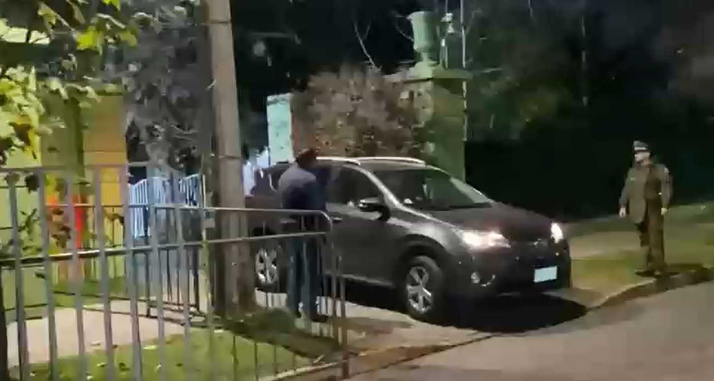 Abandonando embajada de Venezuela en Chile 29-07-2024