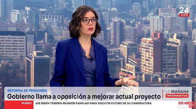 Camila Vallejo en 24 Horas