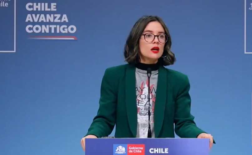 Ministra Camila Vallejo La Moneda 15-07-2024